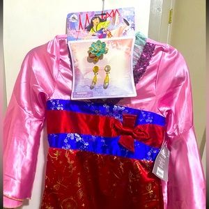 Mulan Disney Princess Dress Costume